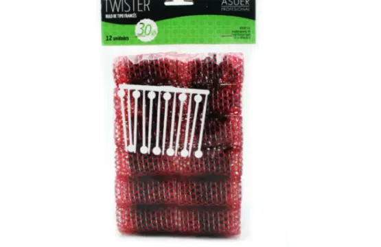 Asuer Twister Rulo de Tipo Francés 30mm 12ud